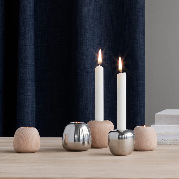 Candelabro Ora acero inoxidable, pequeño Stelton