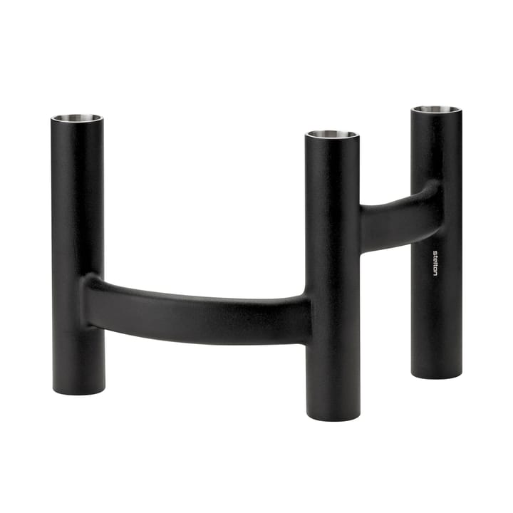 Candelabro Ora trearmad - negro - Stelton