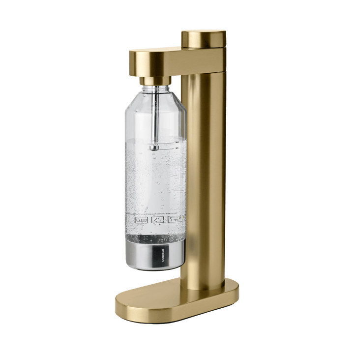 Carbonatador de agua Brus - Brushed brass - Stelton