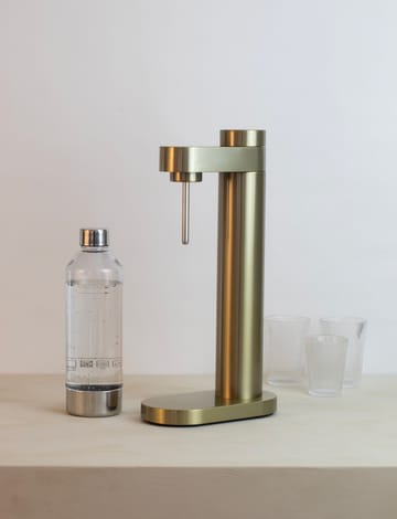 Carbonatador de agua Brus - Brushed brass - Stelton