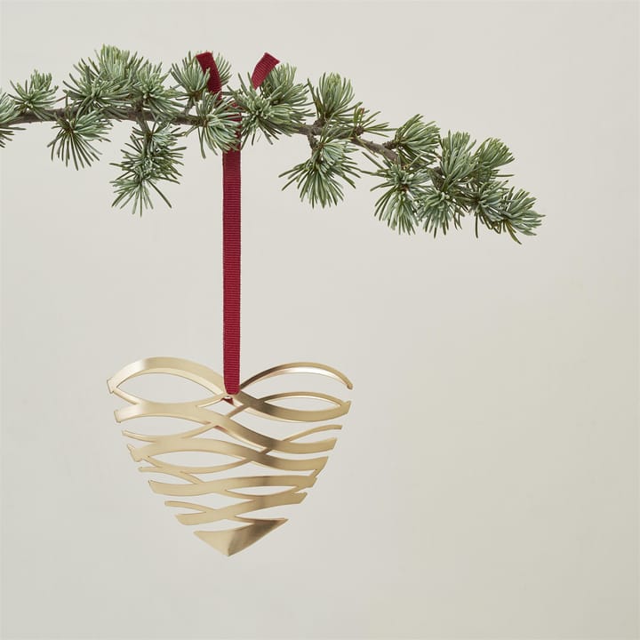Colgante de Navidad Tangle S - corazón - Stelton