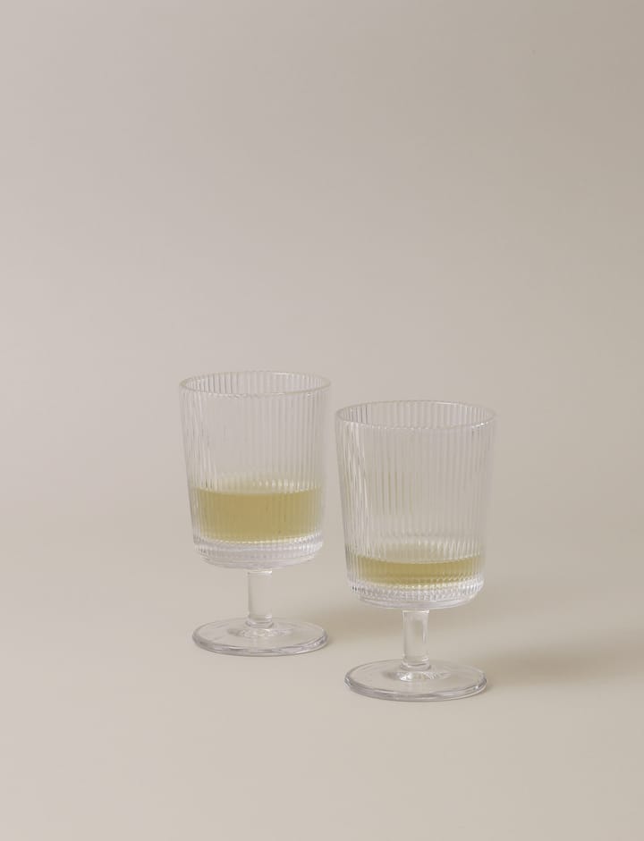 Copa de vino Pilastro 18 cl, 4-pack, Clear Stelton
