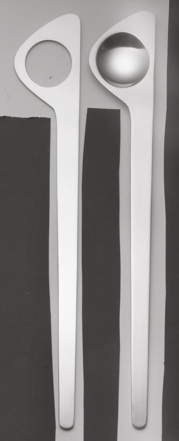 Cubiertos de ensalada AJ cylinda-line - acero inoxidable - Stelton