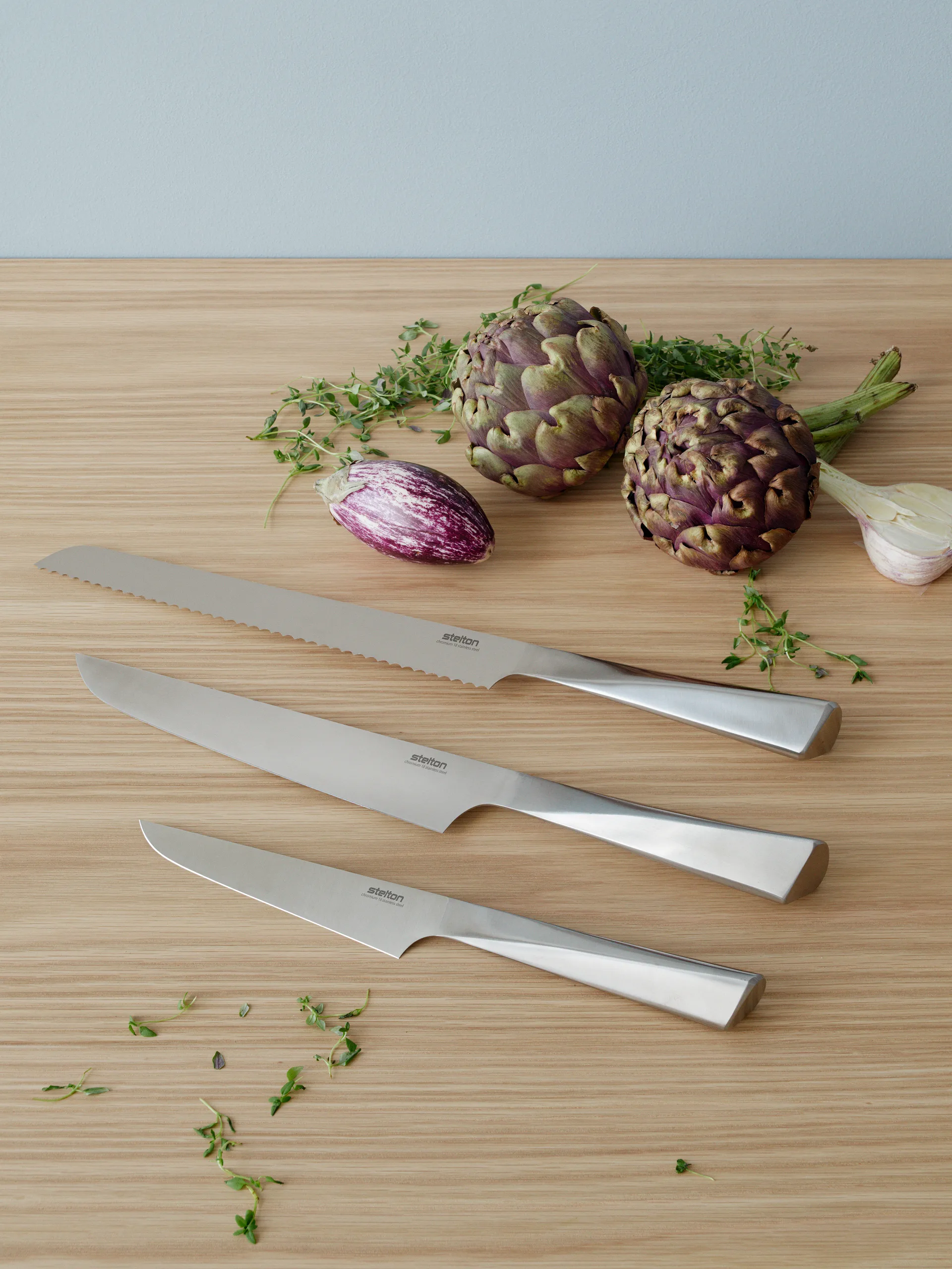Cuchillo de pan Trigono, 25,3 cm Stelton