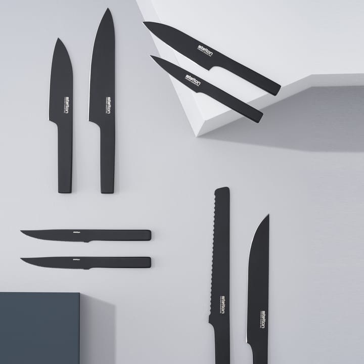 Cuchillo de trinchar Pure Black, 36 cm Stelton