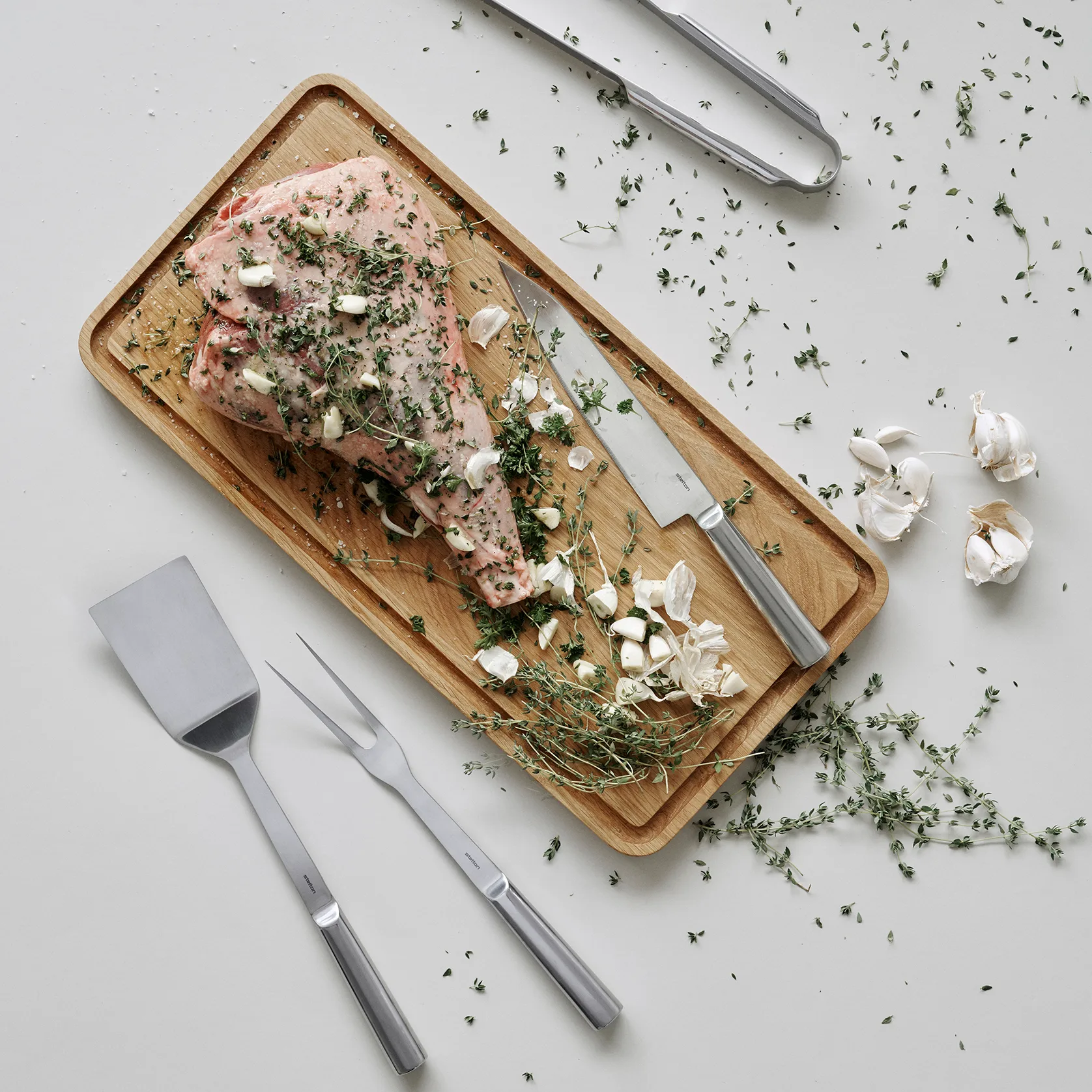 Cuchillo de trinchar Sixtus, acero inoxidable Stelton