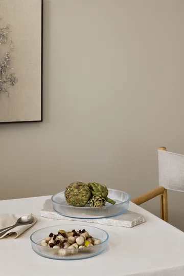 Fuente para horno Pilastro, transparente - Ø28 cm - Stelton