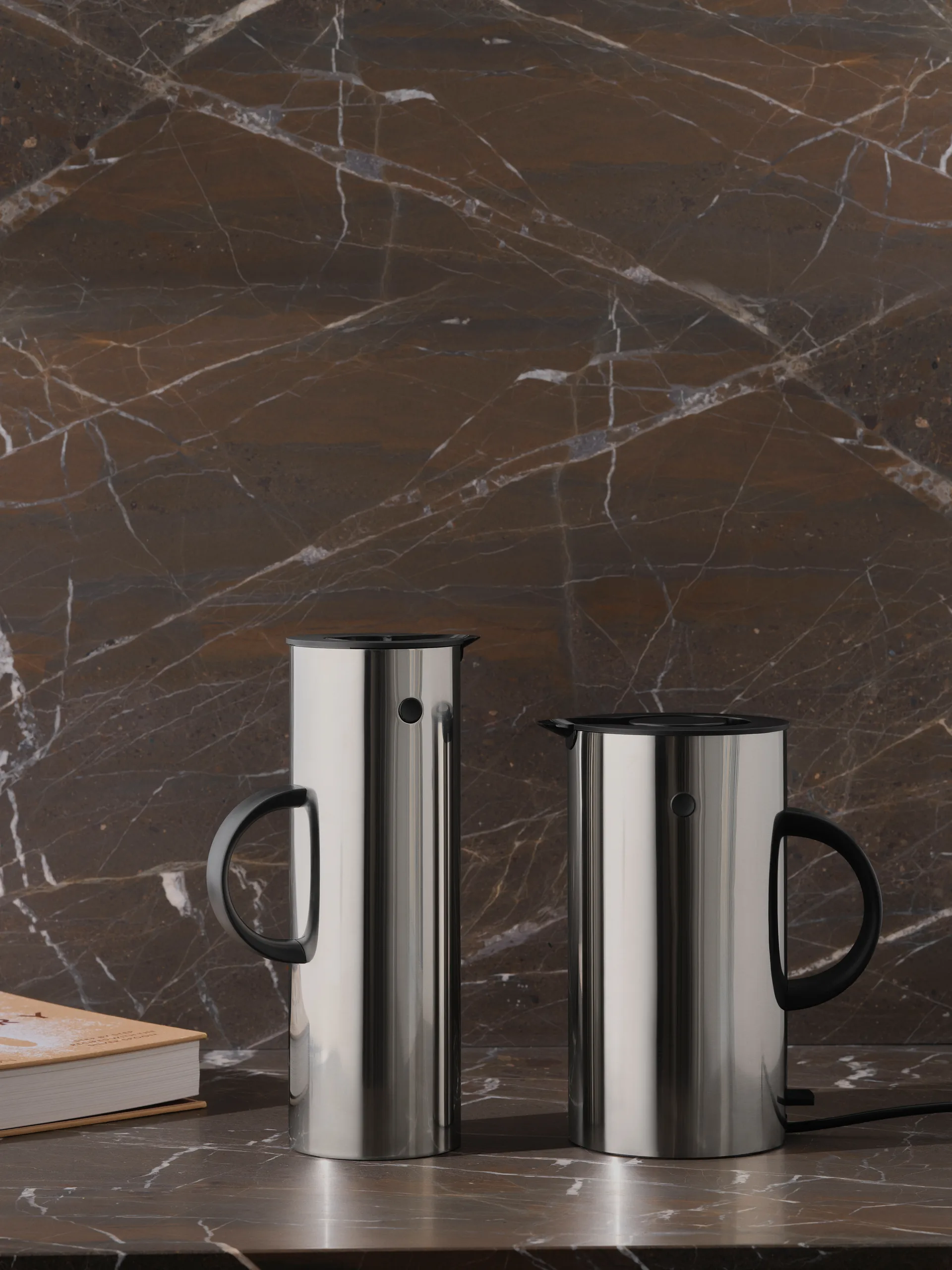 Hervidor de agua EM77 1,5 l, Acero Stelton
