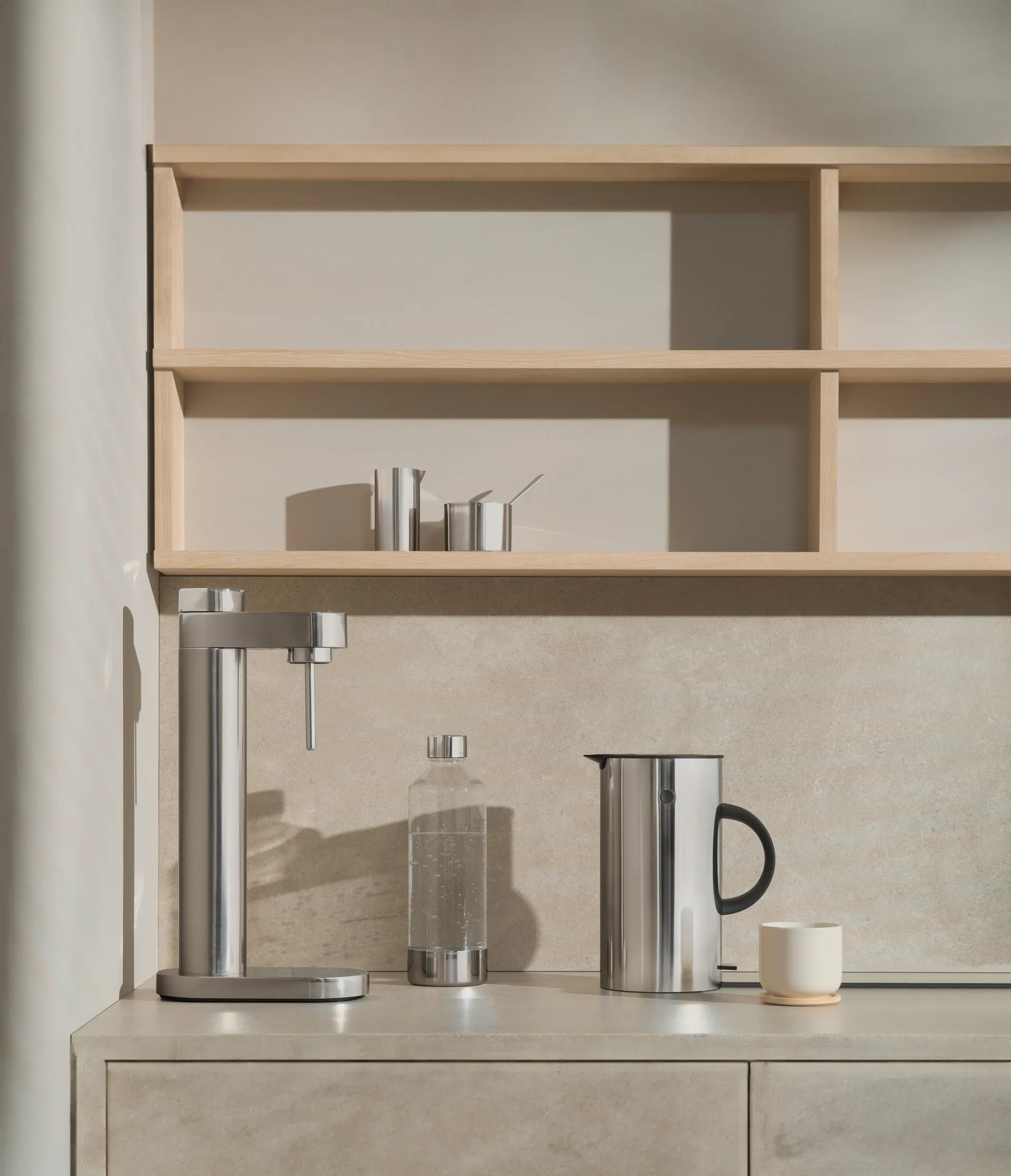 Hervidor de agua EM77 1,5 l, Acero Stelton