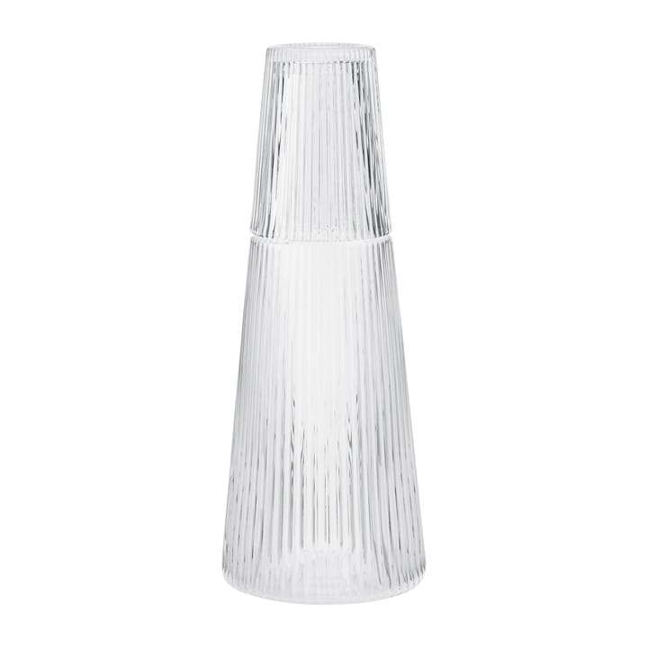 Jarra con vaso Pilastro, Clear Stelton