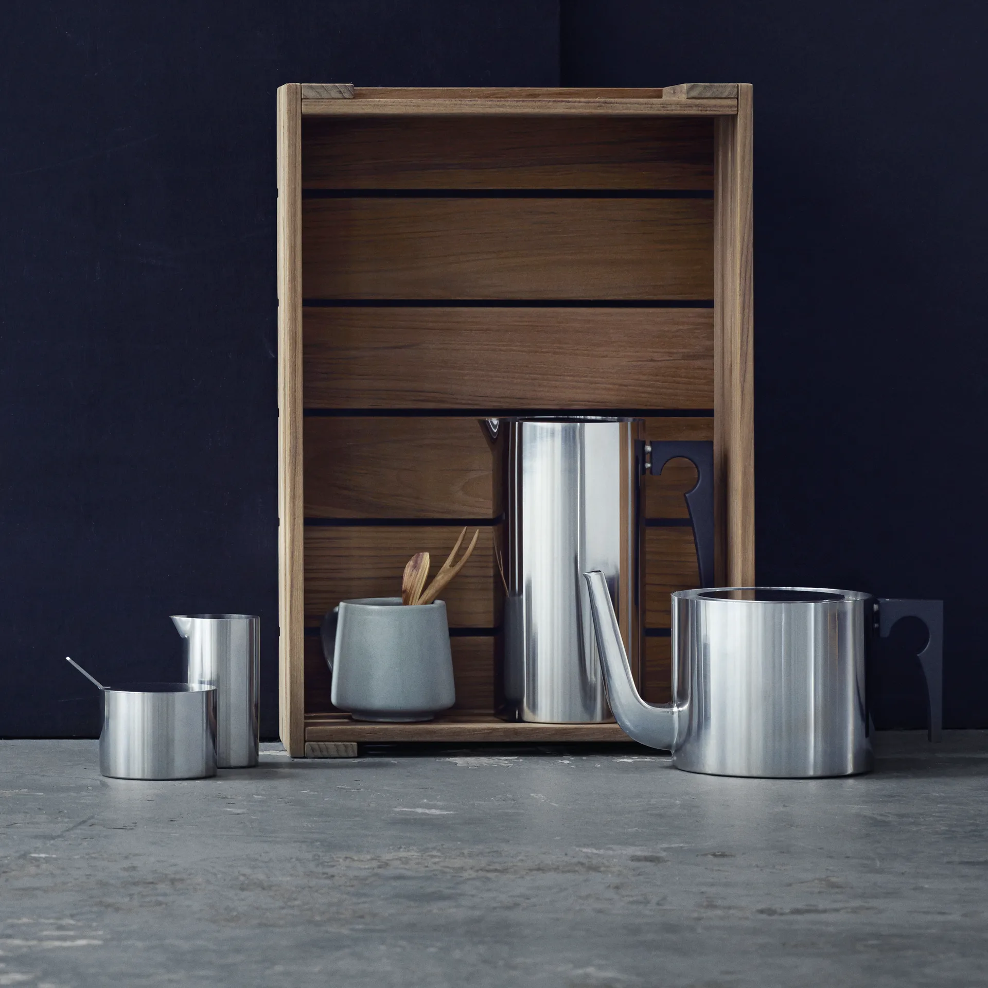 Jarra de nata AJ cylinda-line 15 cl, inoxidable Stelton
