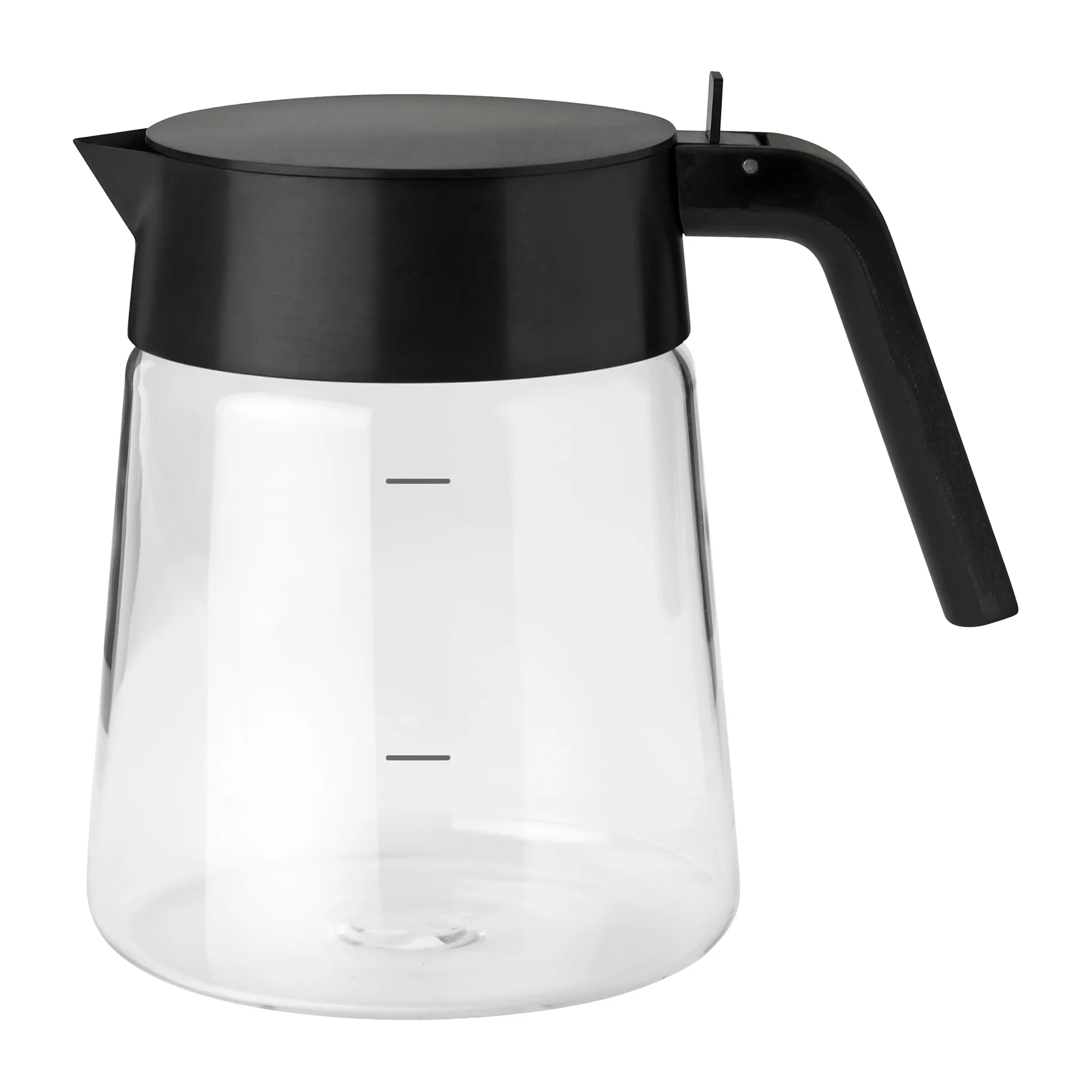 Jarra de vidrio Nohr 1,2 l, Black metalic Stelton