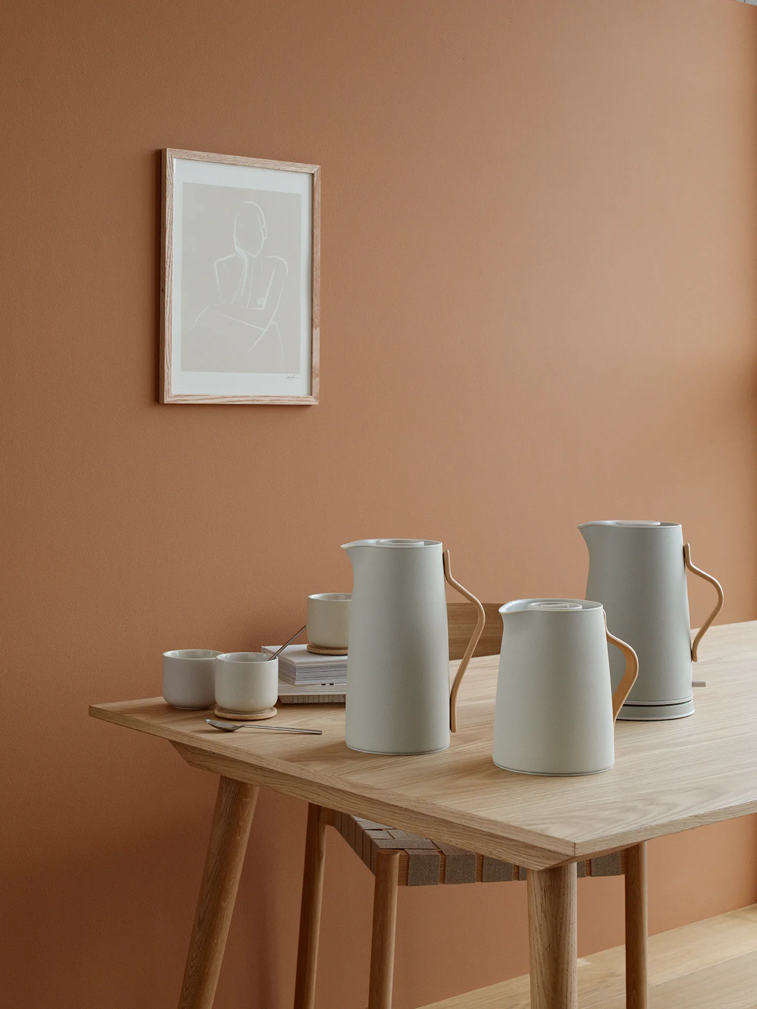 Jarra termo café Emma, Soft sand Stelton
