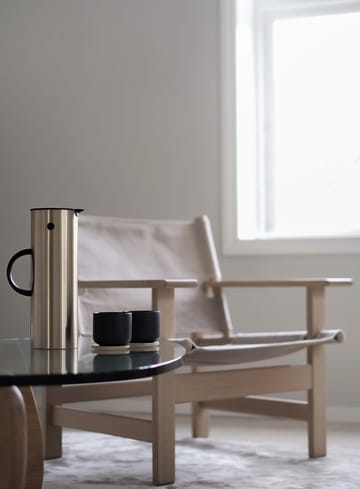Jarra termo EM77 1 l - Brushed brass - Stelton
