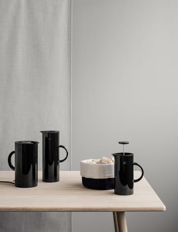 Jarra termo EM77 1 l - negro brillante - Stelton