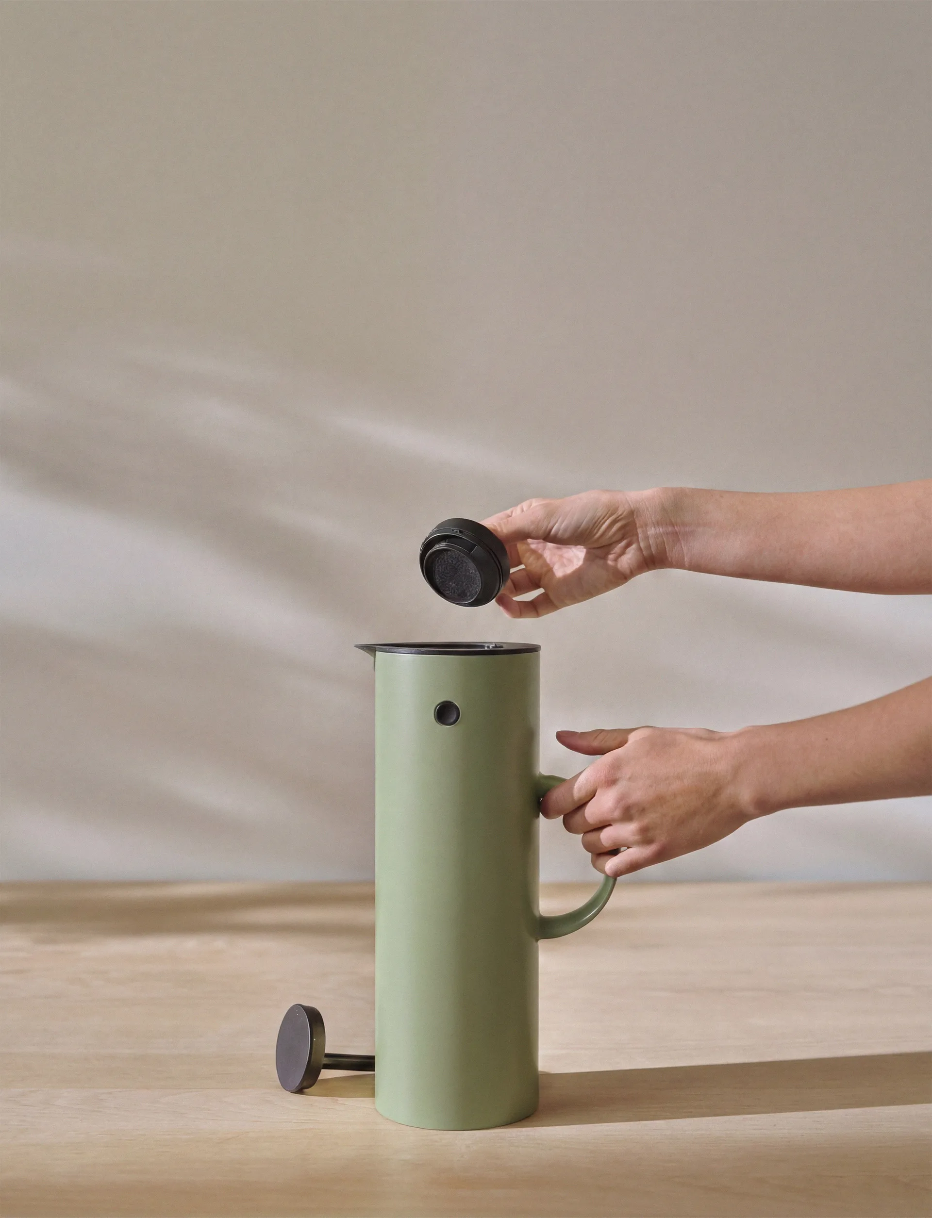 Jarra termo EM77 1 l, Verde helecho suave Stelton