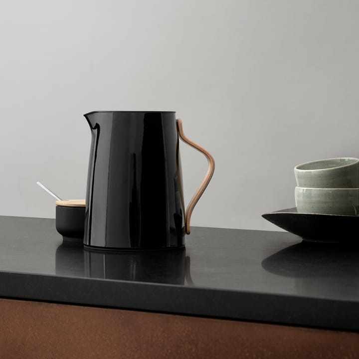 Jarra termo té Emma, negro Stelton