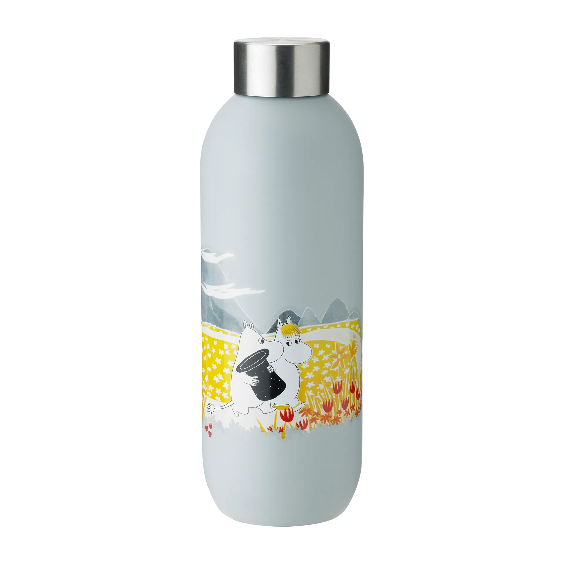 Keep Cool Mumin Botella 0,75 l, Soft sky Stelton