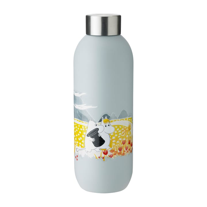 Keep Cool Mumin Botella 0,75 l, Soft sky Stelton