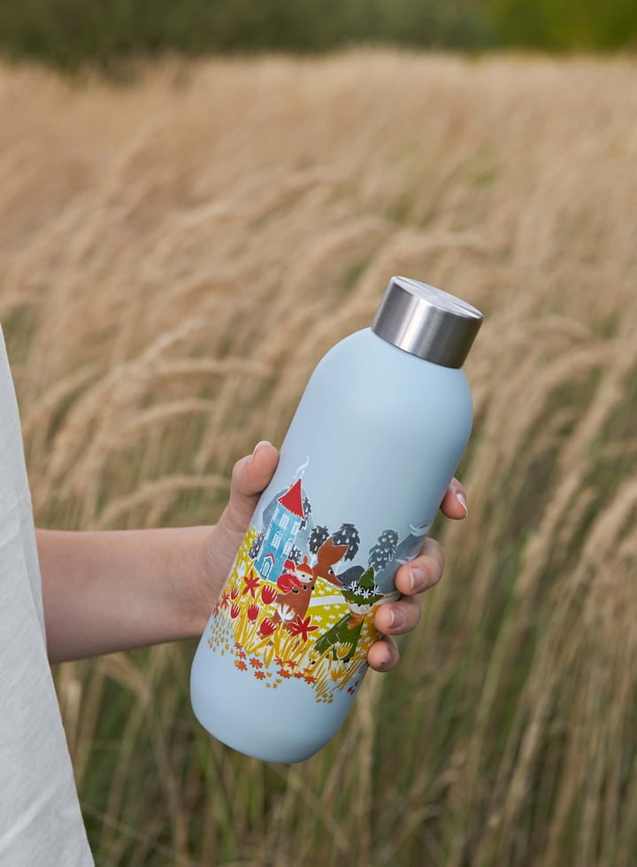 Keep Cool Mumin Botella 0,75 l, Soft sky Stelton