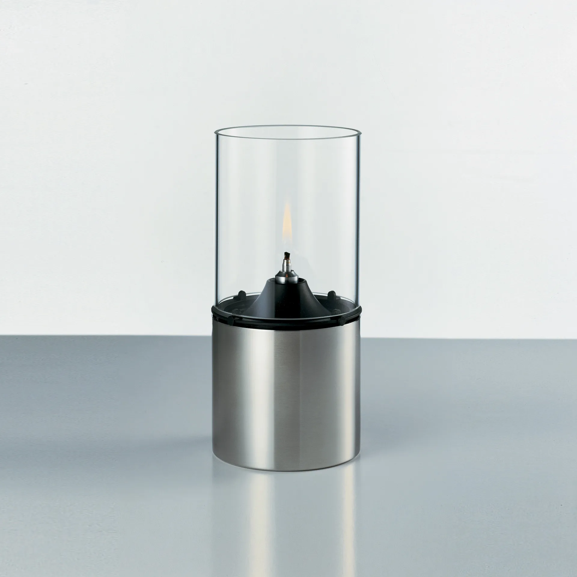 Lámpara de aceite Stelton, vidrio transparente Stelton