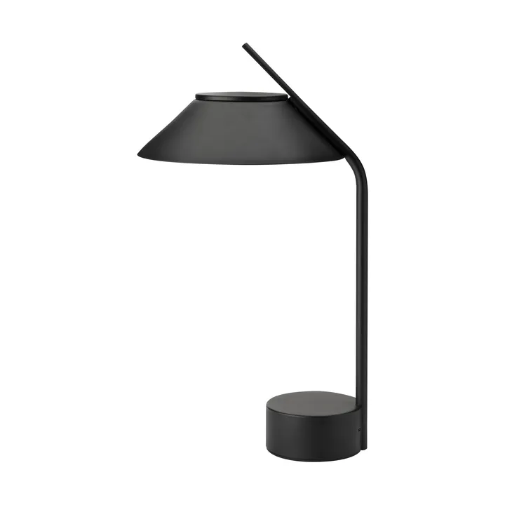 Lámpara de mesa Vinkel LED portátil - Negro - Stelton