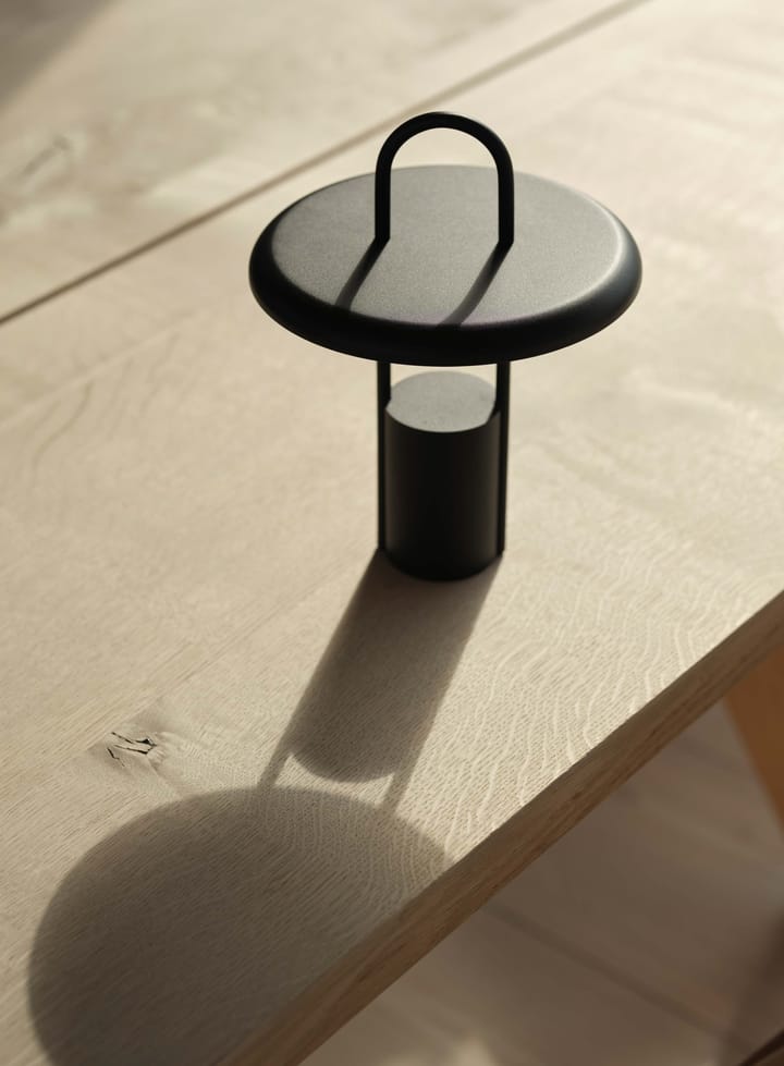 Lámpara LED portátil Pier 25 cm, Black Stelton