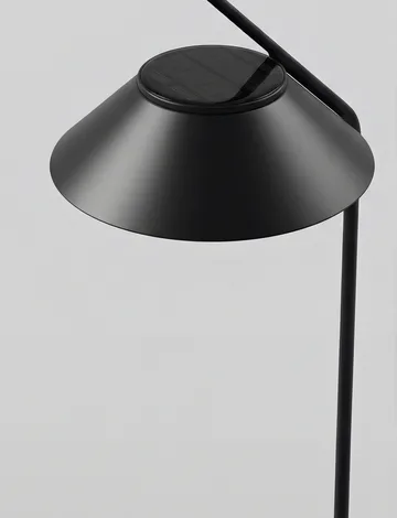 Lámpara solar de poste con soporte Vinkel - Negro - Stelton