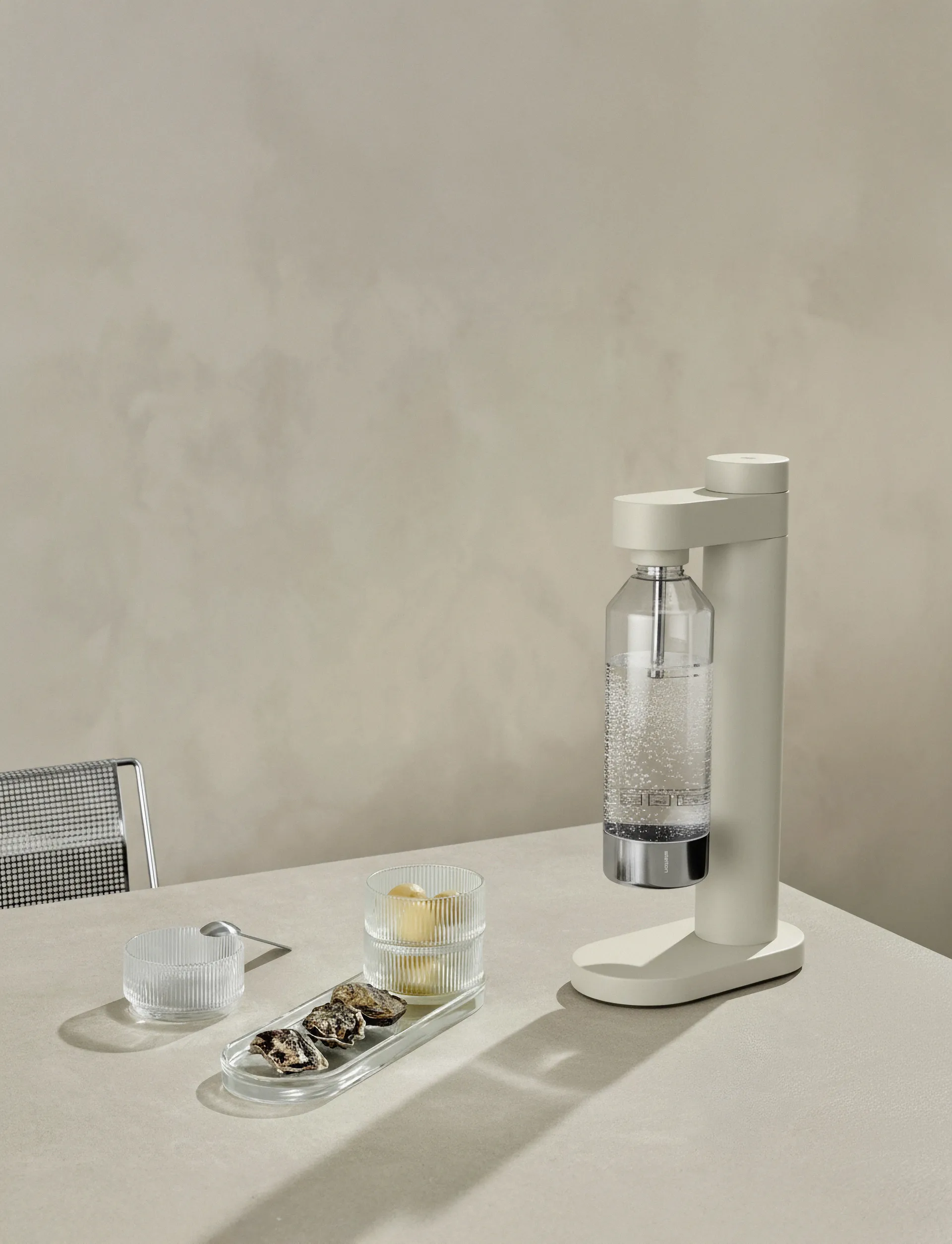 Máquina de agua con gas Brus, Soft sand Stelton