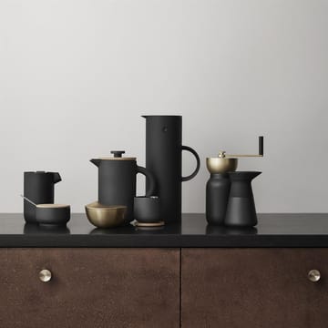 Molinillo de café Collar - negro-latón - Stelton