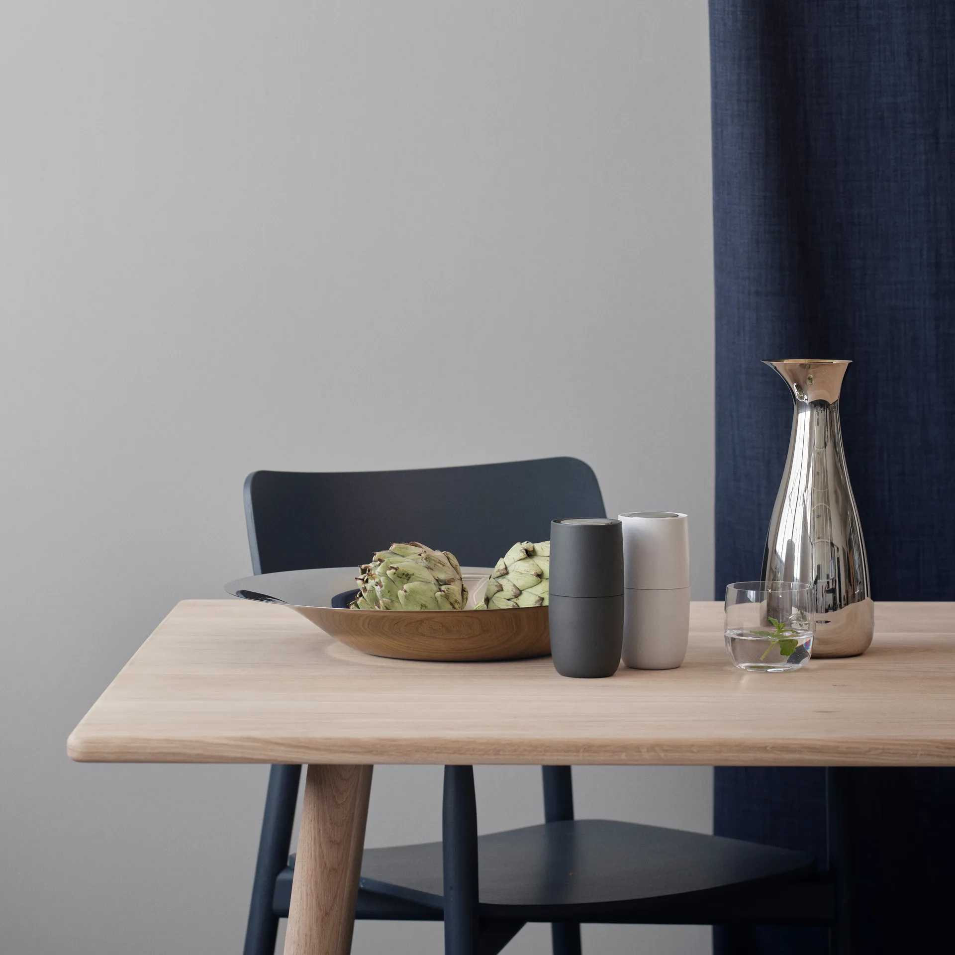 Molinillo de sal Foster, Light grey Stelton
