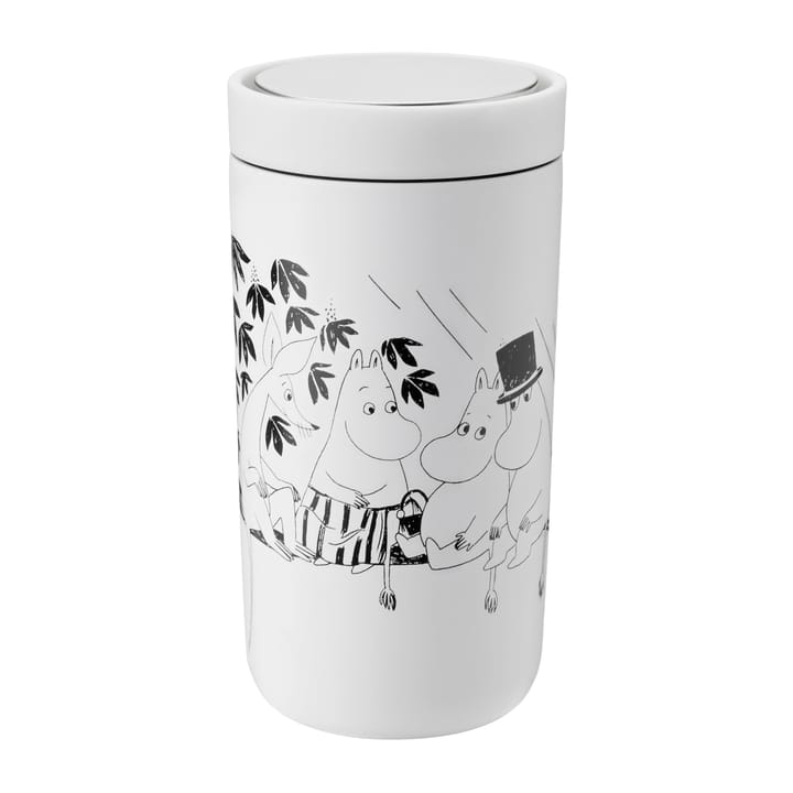 Mug To Go Click Mumin 0,2 l - Soft white-black - Stelton