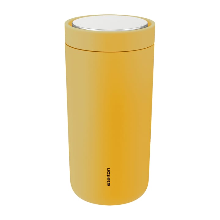 Mugg To Go Click 0,4 L - Soft poppy yellow - Stelton