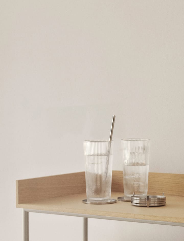 Pajitas reutilizables Stelton 4-pack, Steel Stelton
