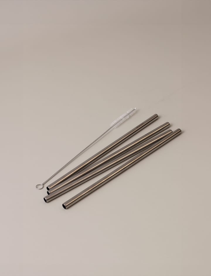 Pajitas reutilizables Stelton 4-pack, Steel Stelton