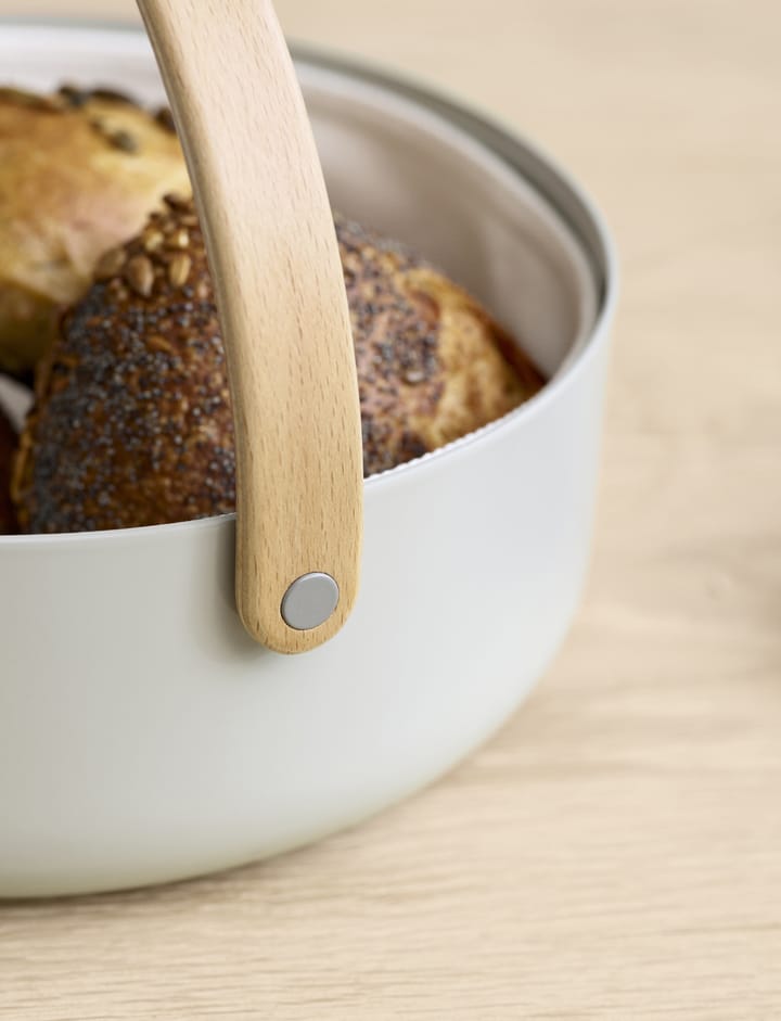 Panera con asa Emma Ø23 cm, Gris-haya Stelton