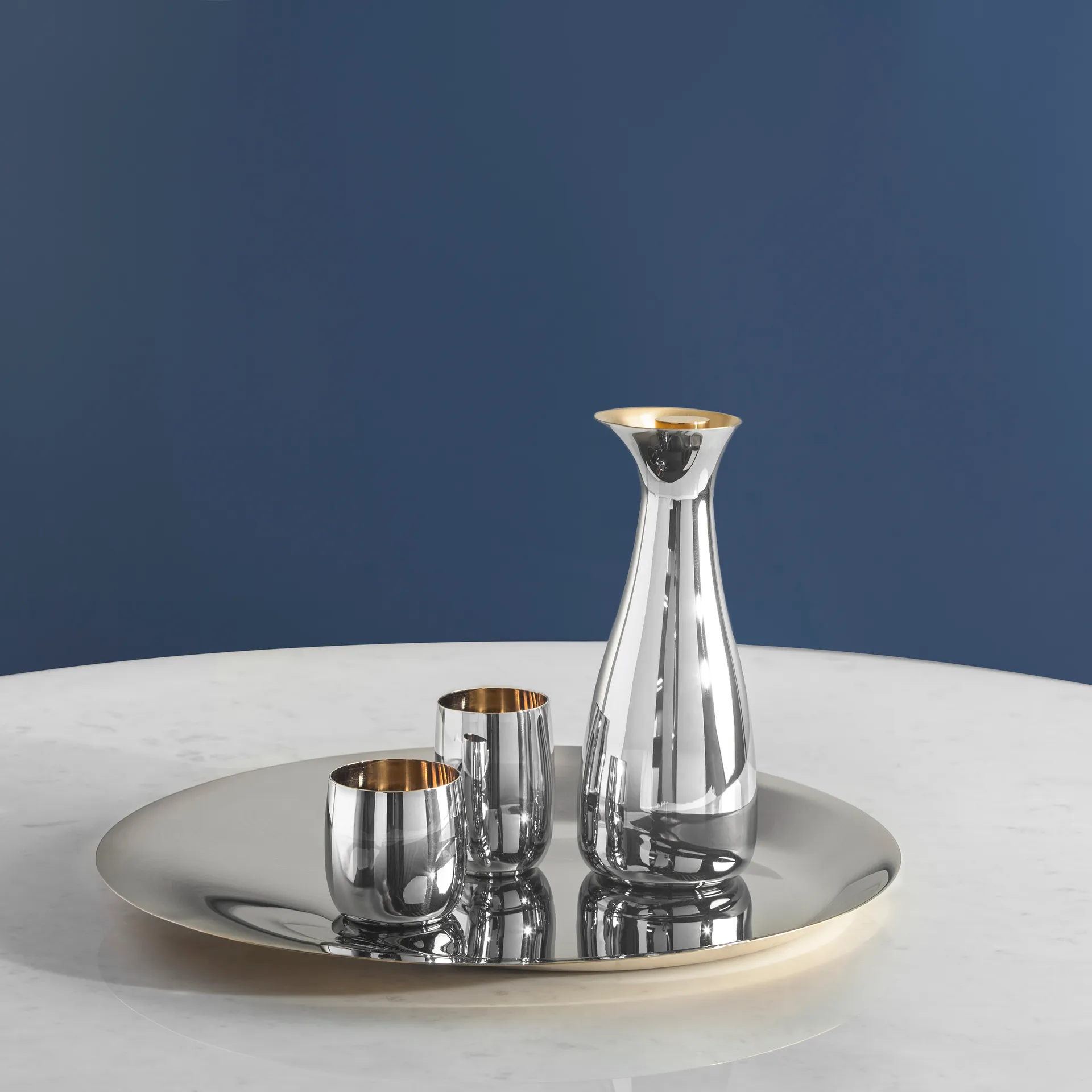 Plato Foster Ø 46 cm, acero inoxidable Stelton