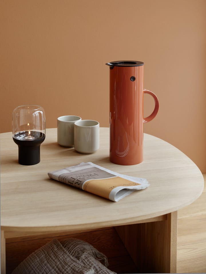 Portavelas Hoop hurricane Ø10 cm, negro Stelton