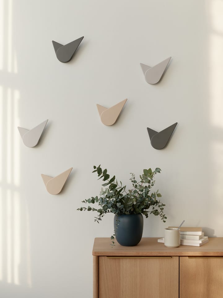 Reloj de pared Birdie 19,5 cm, Light grey Stelton