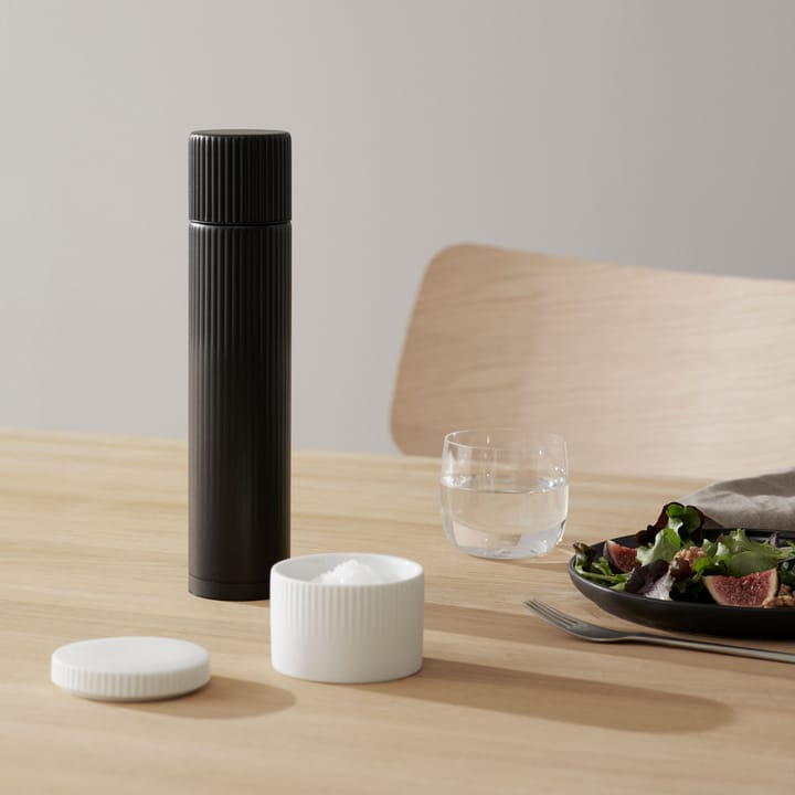 Salero Pleat, blanco Stelton