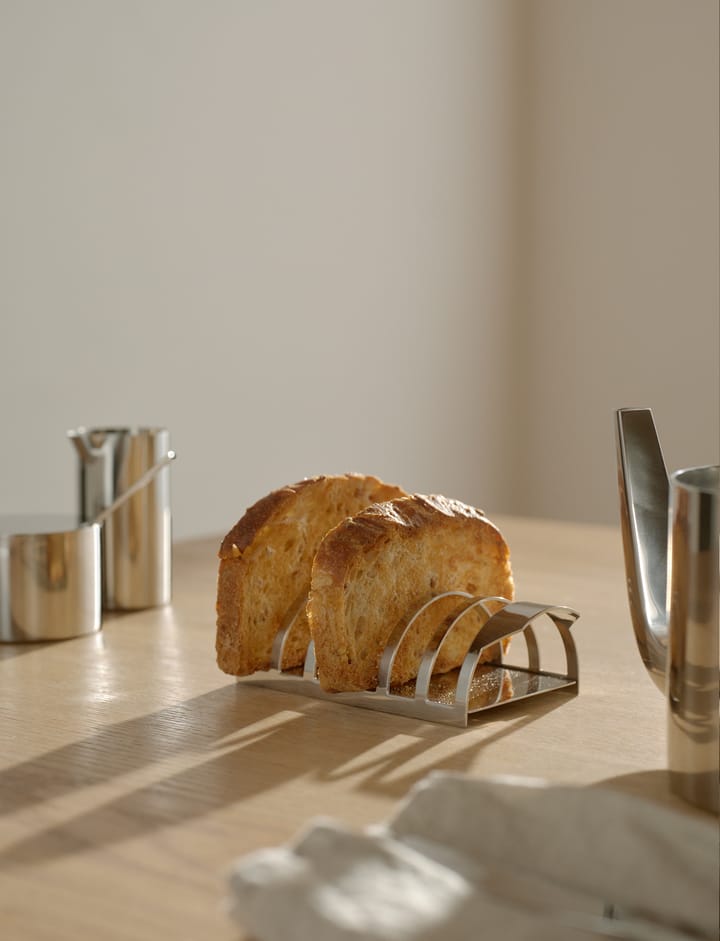 Soporte para pan Arne Jacobsen 15,8 cm, Steel Stelton