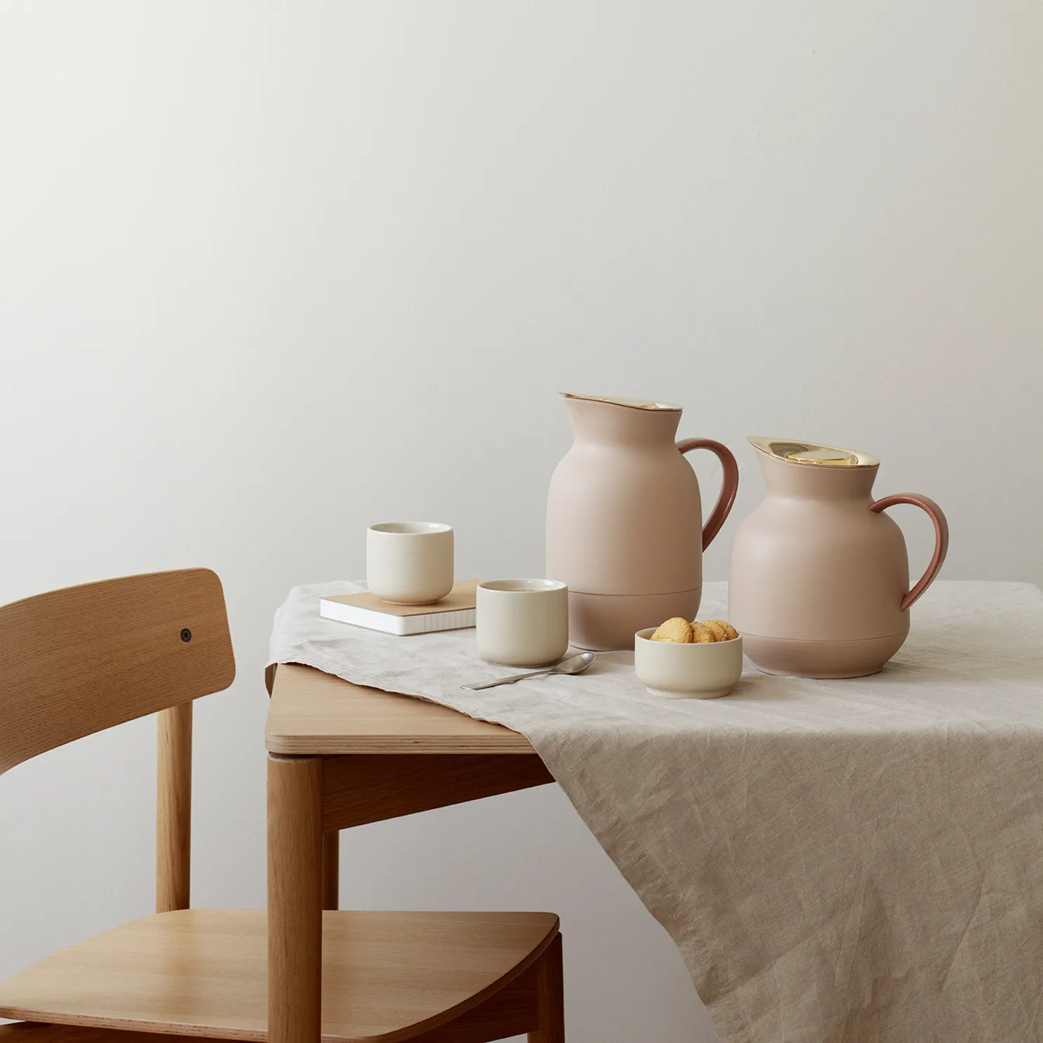 Tapa para jarra termo Amphora, Soft peach-gold Stelton