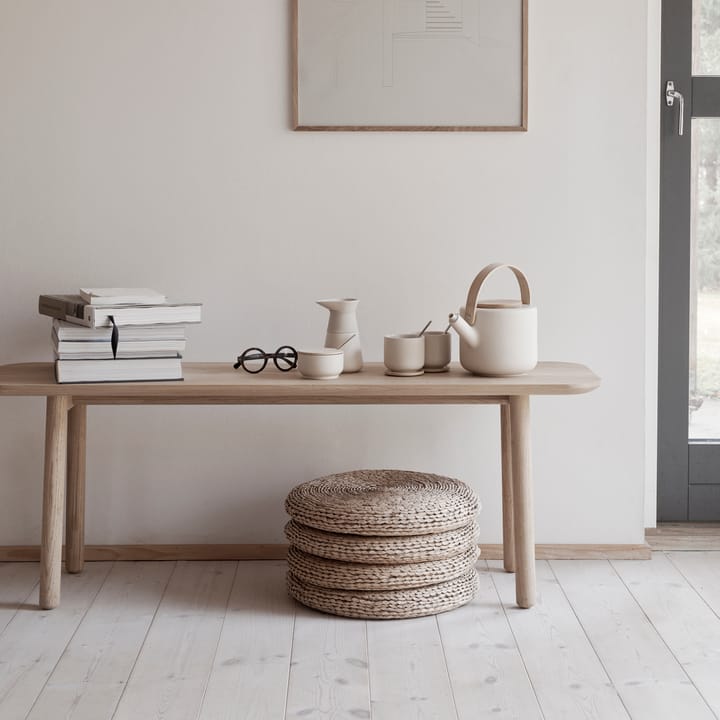 Taza con posavasos Theo, Sand Stelton