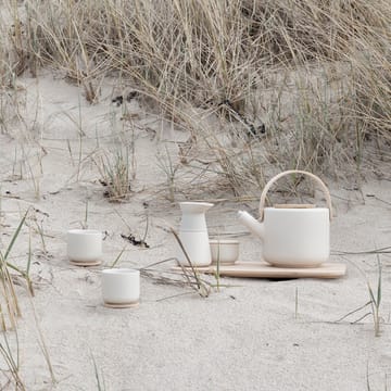 Taza con posavasos Theo - Sand - Stelton