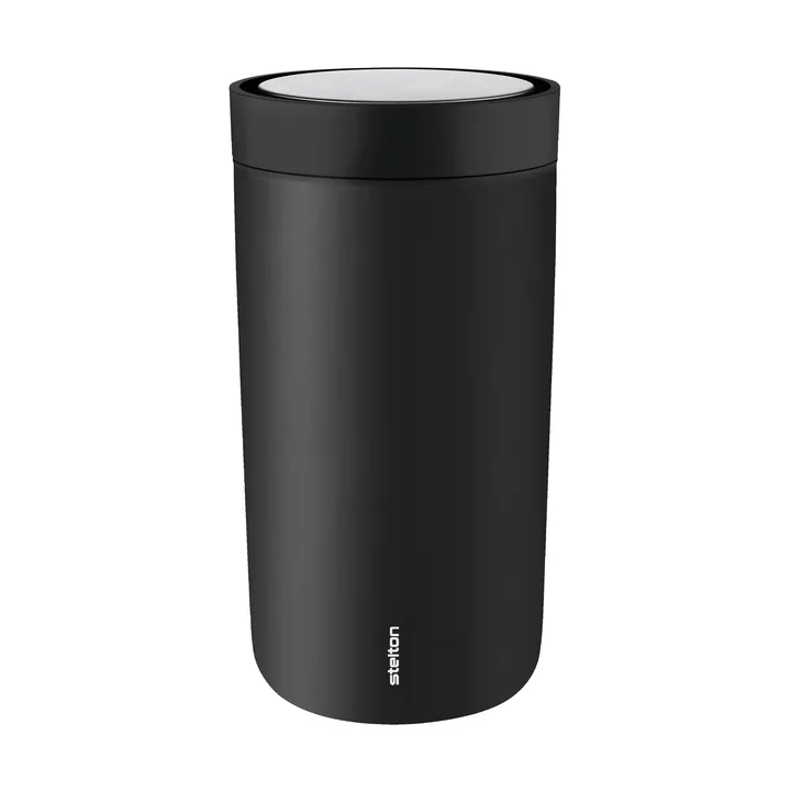 Taza térmica To Go Click 0,2 L - Negro suave - Stelton