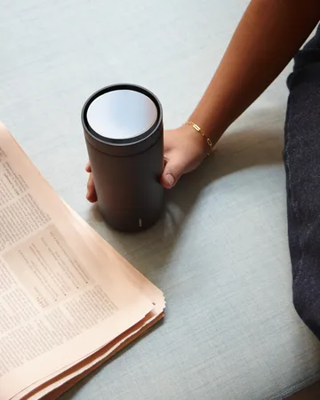 Taza térmica To Go Click 0,2 L - Negro suave - Stelton