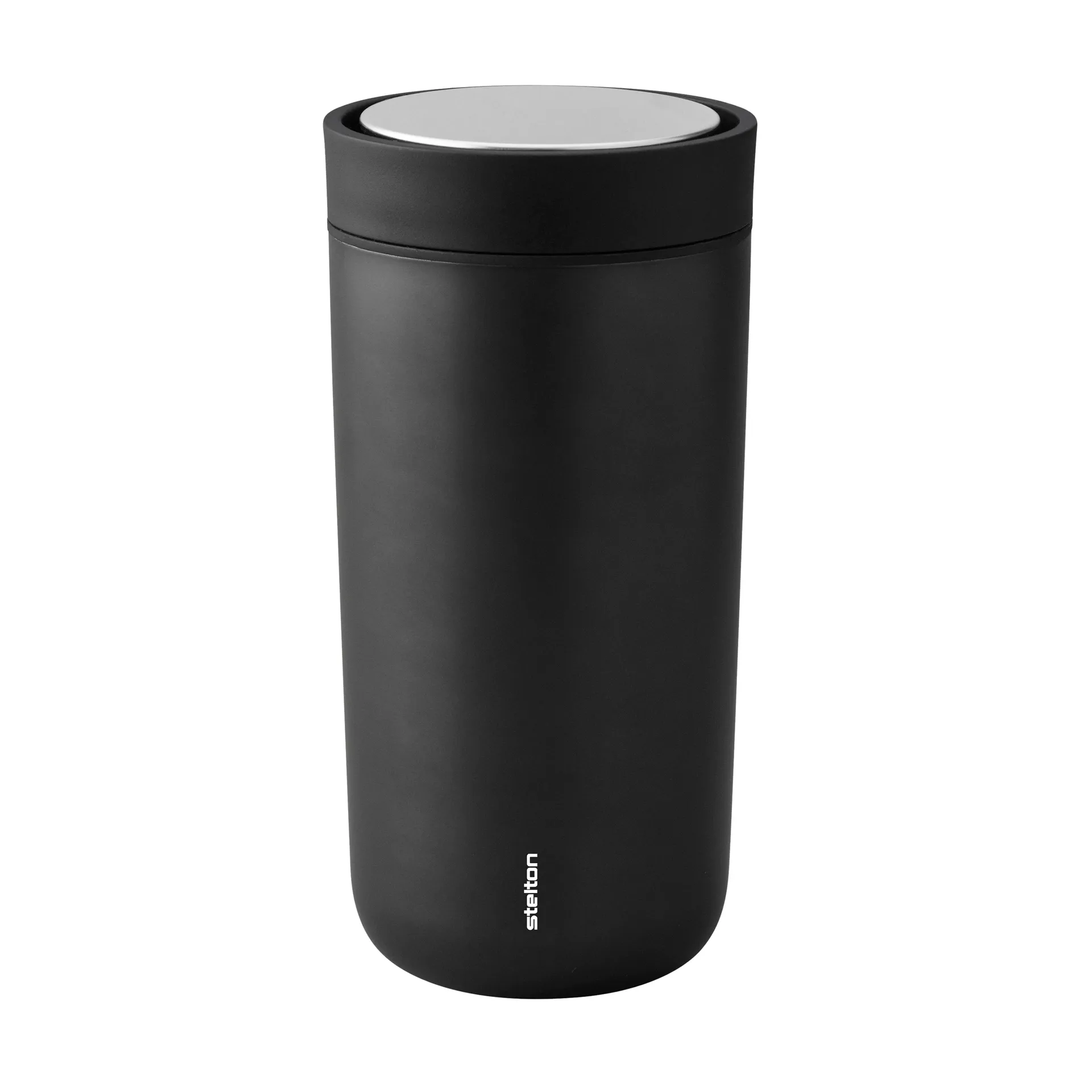Taza térmica To Go Click 0,4 L, Black metalic Stelton