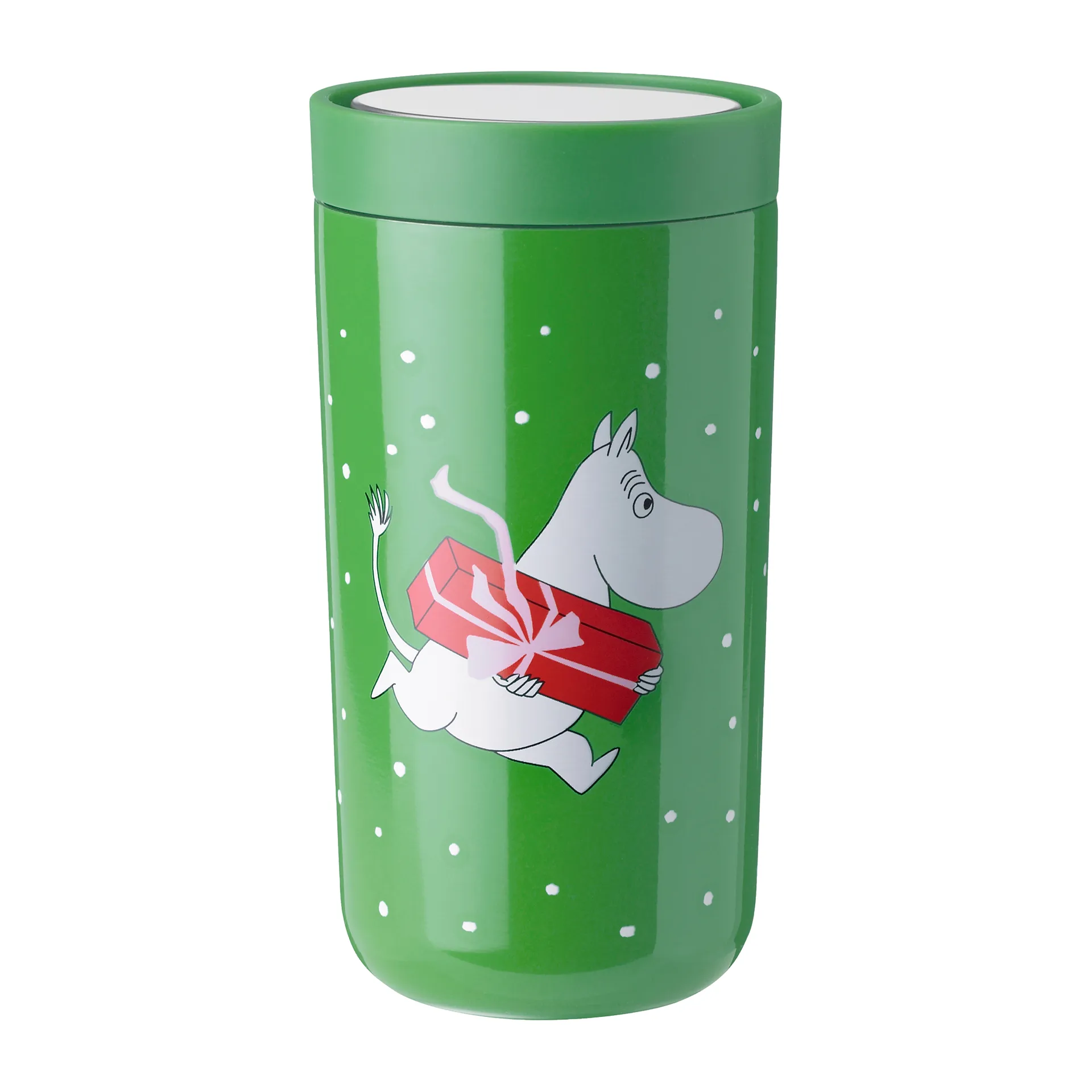 Taza térmica To Go Click Mumin 0,2 l, Green Stelton
