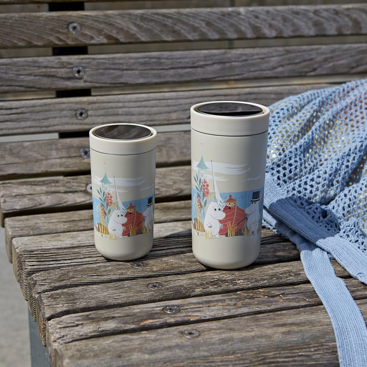 Taza térmica To Go Click Mumin 0,2 l, Soft sand Stelton