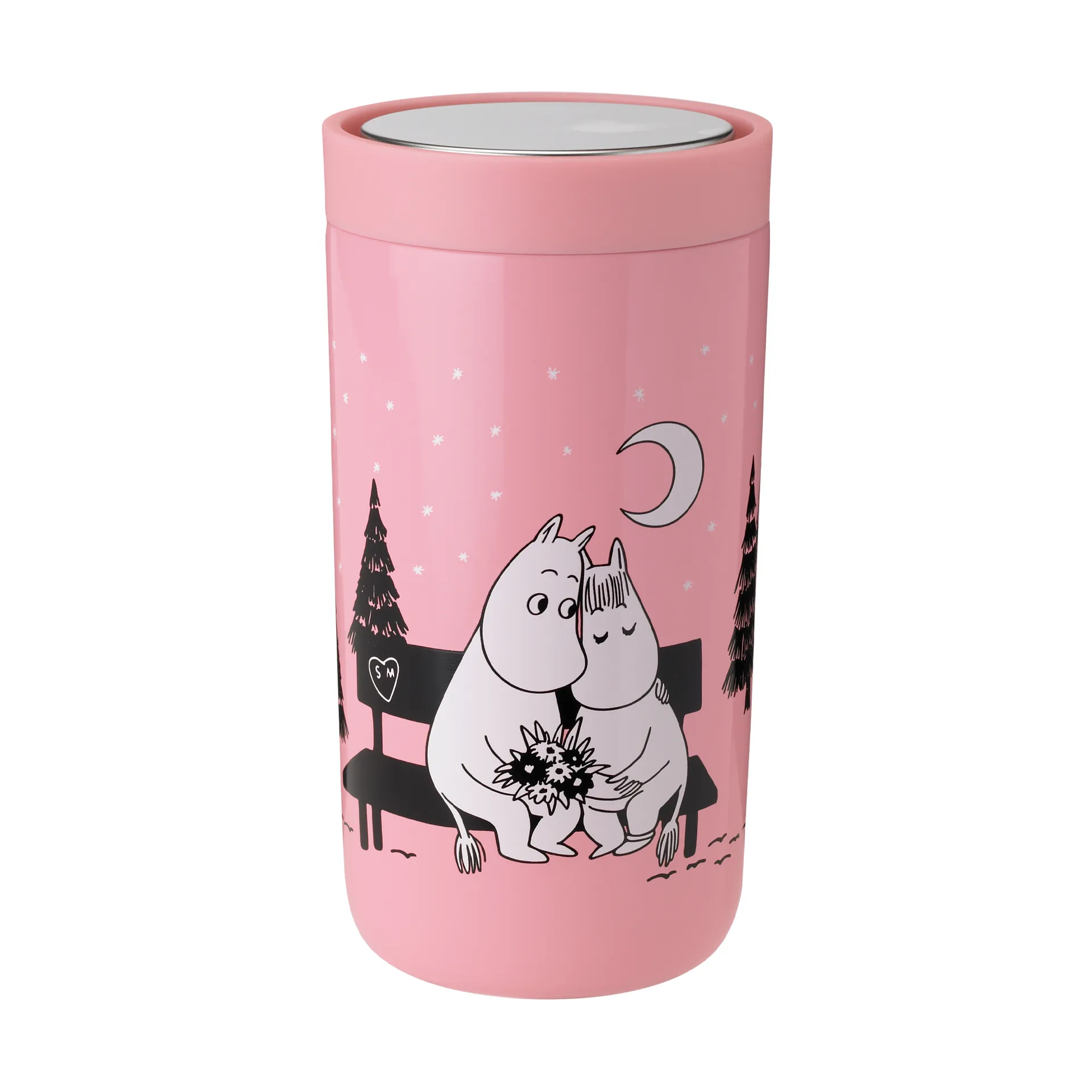 Taza térmica To Go Click Mumin 0,2 l, Te quiero Stelton